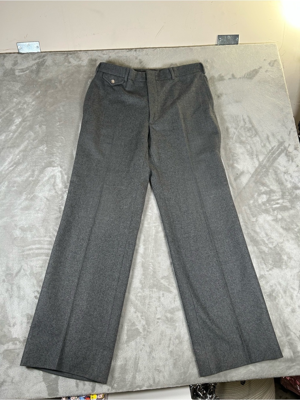 Ralph Lauren Polo Wool Dress Pants in Gray